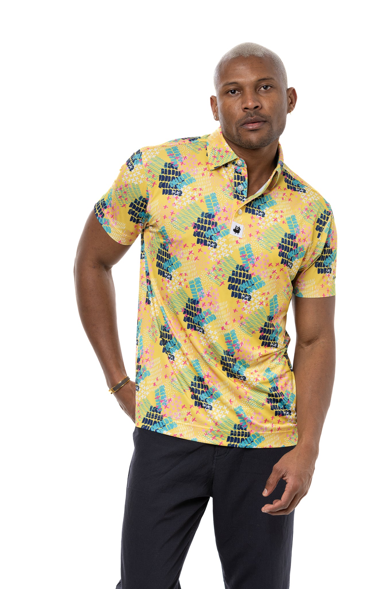 Pineapple on sale golf shirt